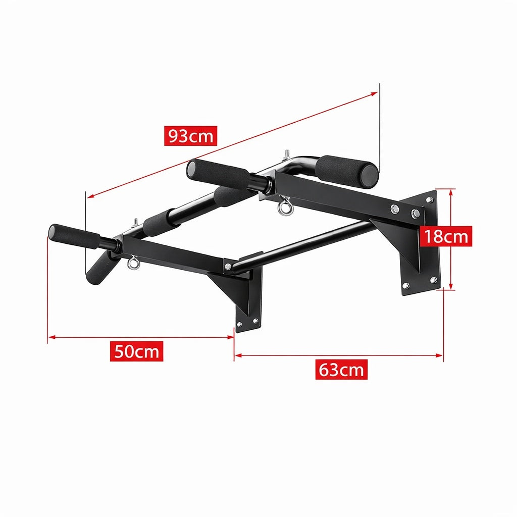 Heavy Duty Wall Mounted Chin Up Bar Home Gym