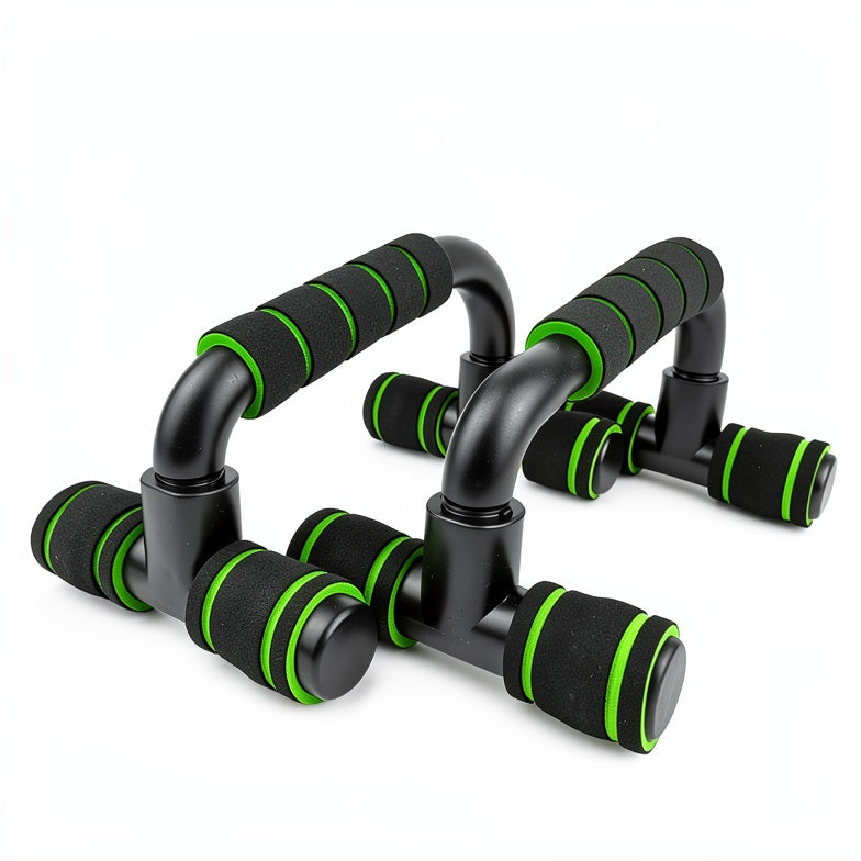 H-Shaped Push Up Bars Non-Slip 2pc Home Fitness