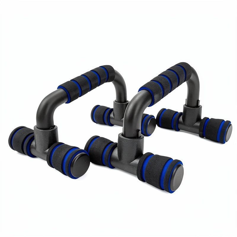 H-Shaped Push Up Bars Non-Slip 2pc Home Fitness