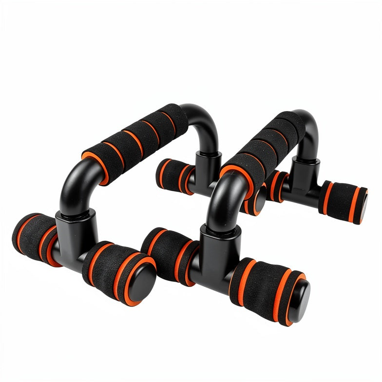 H-Shaped Push Up Bars Non-Slip 2pc Home Fitness