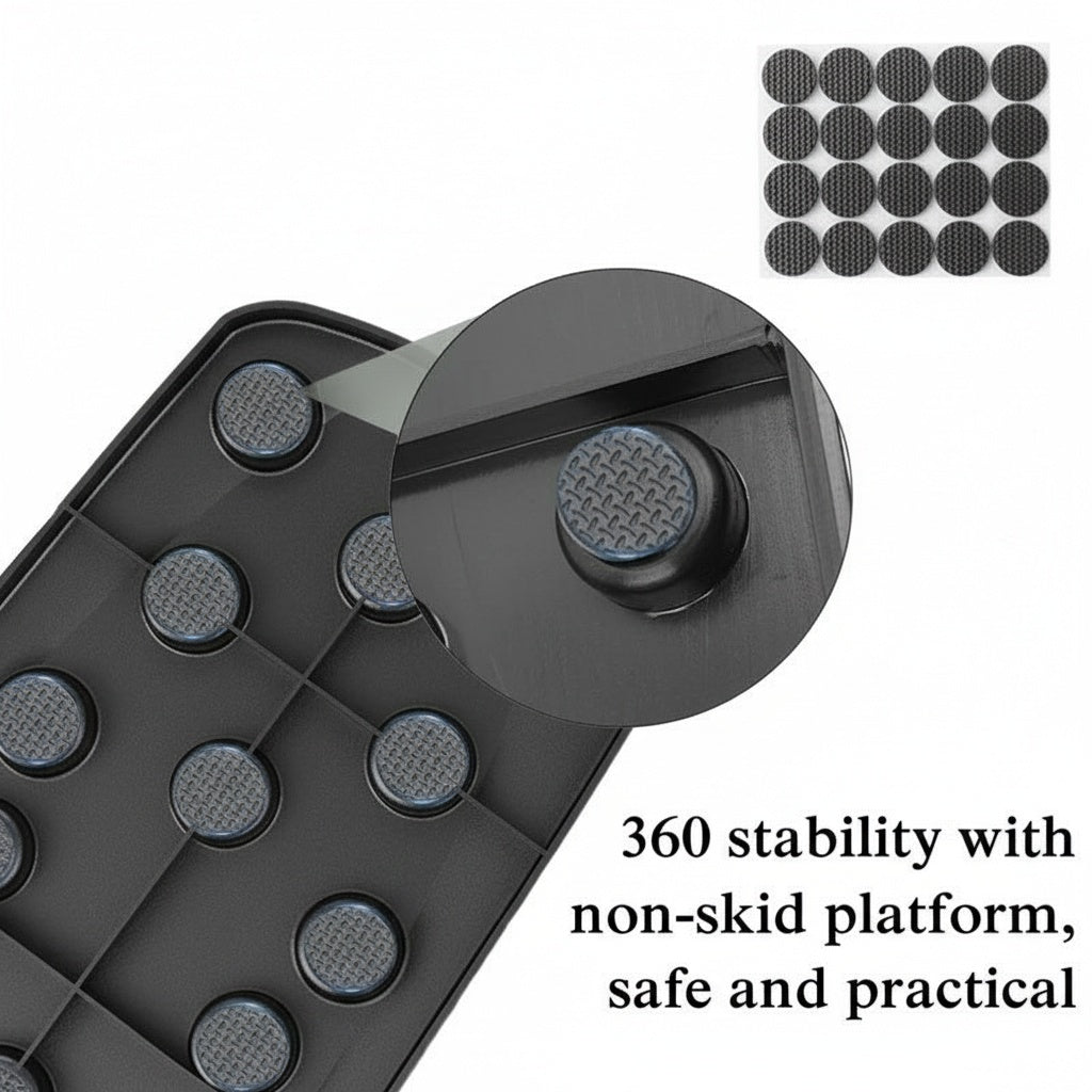 Portable Push Up Board Set With Handles Foldable Fitness