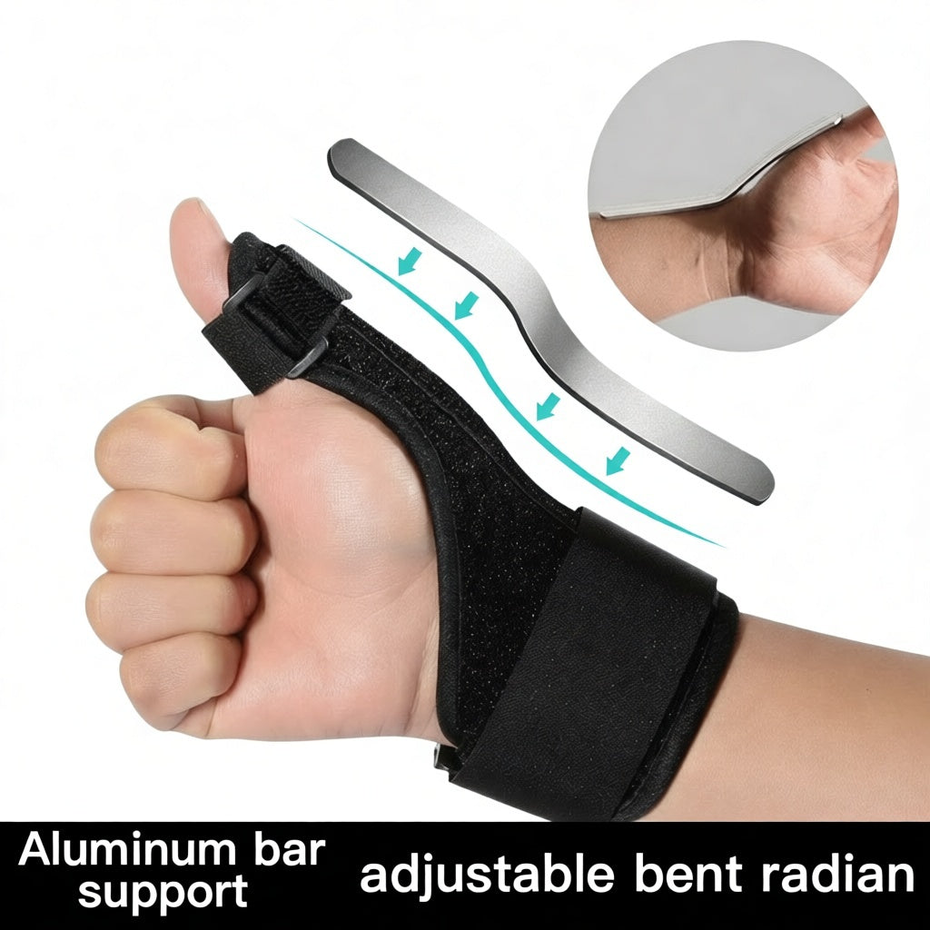 Aluminum Wrist Brace Support For Sprain & Carpal Tunnel