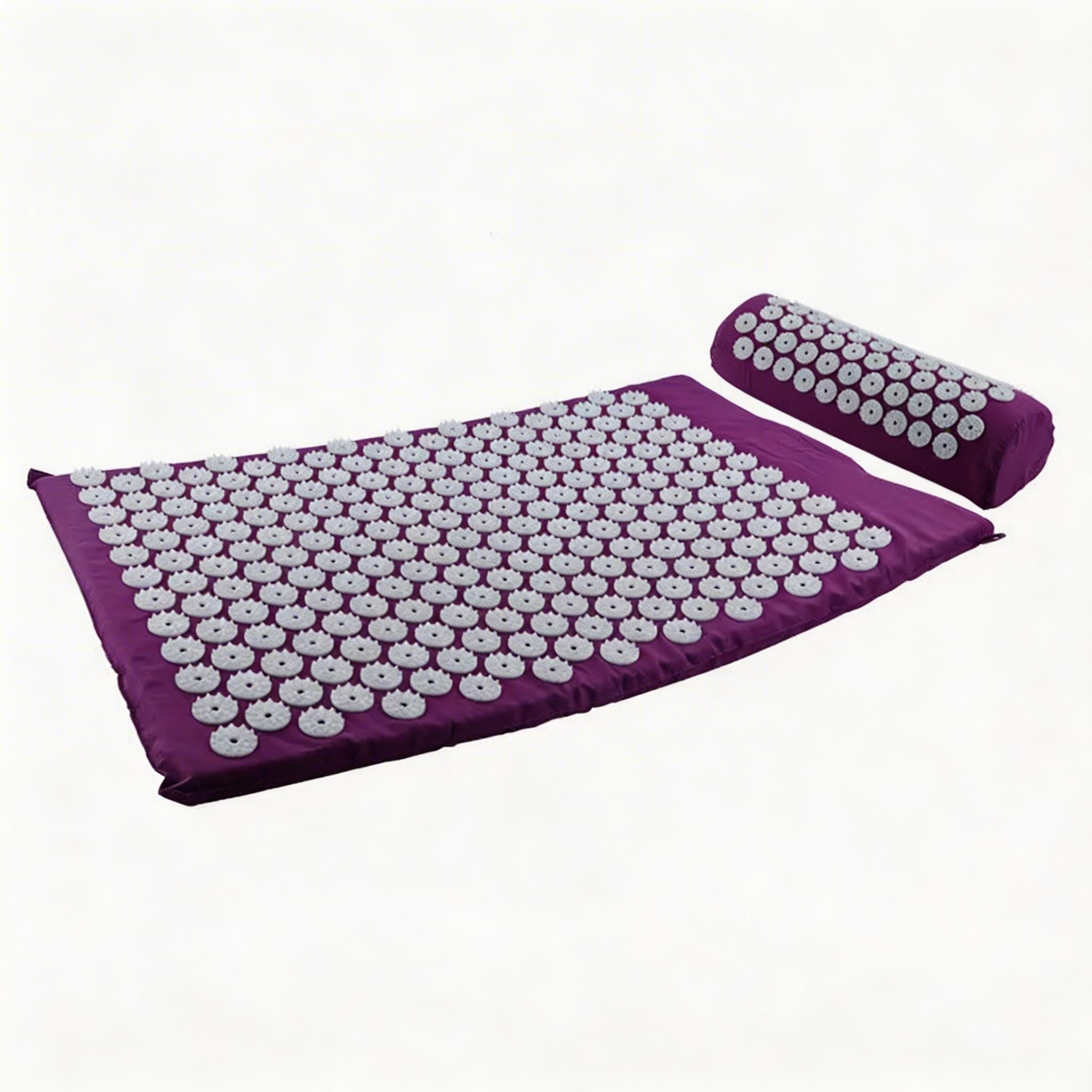 Massage Yoga Mat Set Acupressure Back Pain Relief