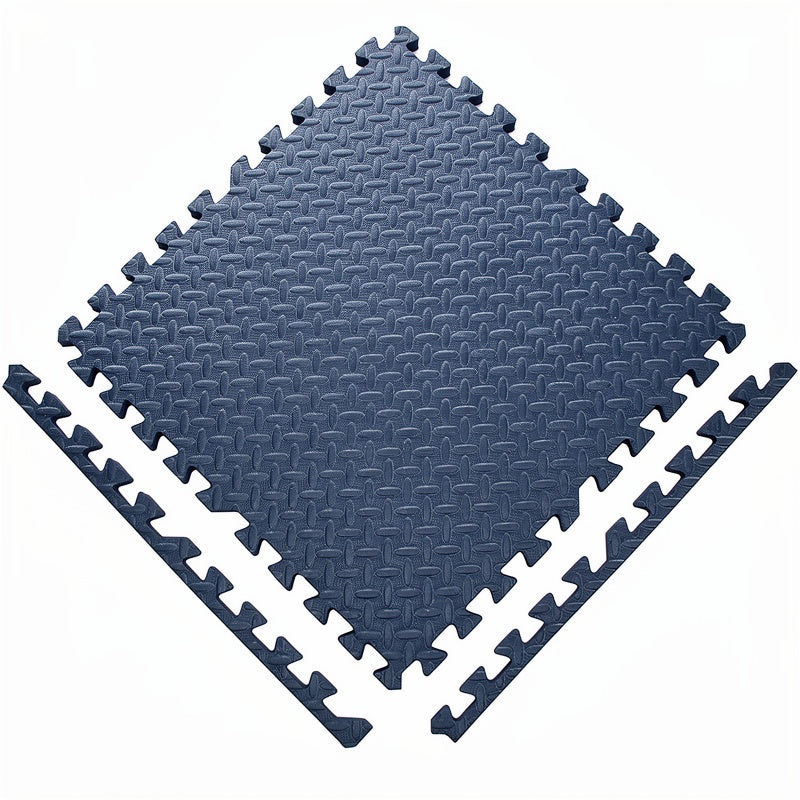 EVA Foam Gym Floor Mat 30x30cm Non-Slip Interlocking
