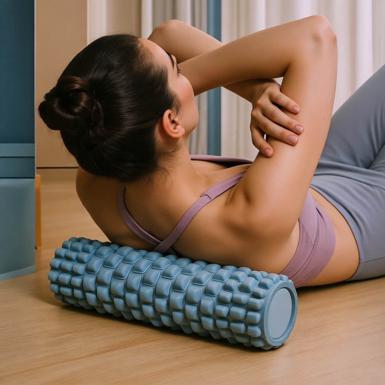 Muscle Massage Foam Roller Back Leg Arm Relief